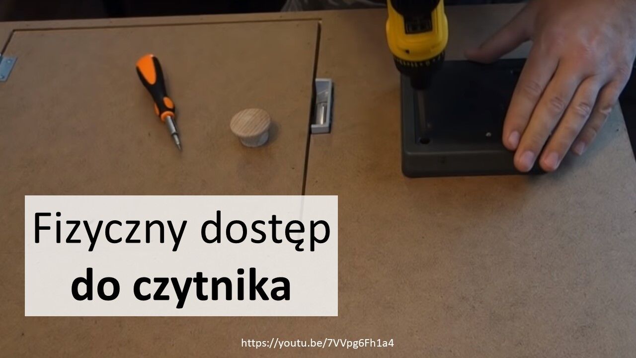Fizyczny dostęp do czytnika
